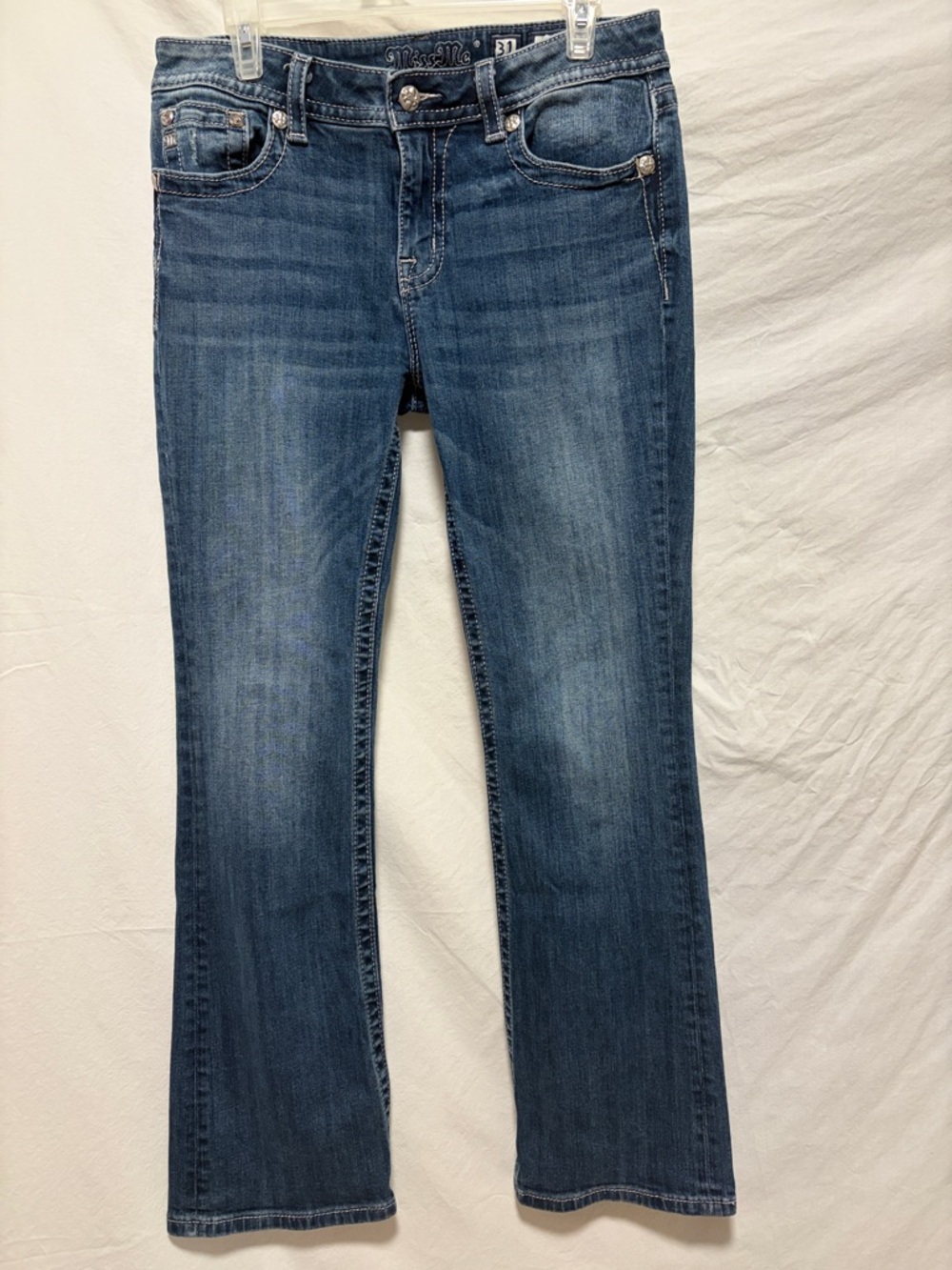 EUC Miss Me Chloe Bootcut Jeans size W31 xL32